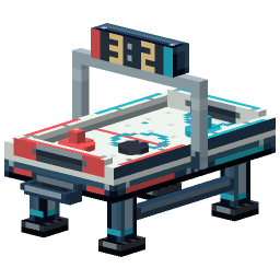 Air Hockey Table — a Minecraft Model made with resourcepack.ai