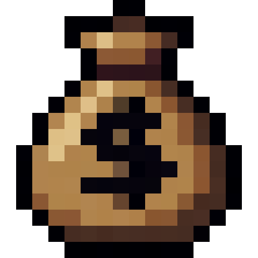 Money Bag — a Minecraft Icon made with resourcepack.ai