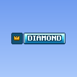 Diamond Rank Tag — a animated Minecraft Rank tag made with resourcepack.ai
