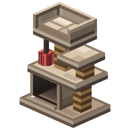 Cozy Cat Tower — a Minecraft Model made with resourcepack.ai