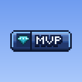 MVP Rank Tag (Donor Set) — a donor Minecraft Rank tag made with resourcepack.ai