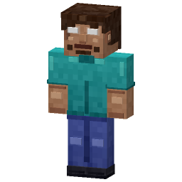 Herobrine Character Model — a Minecraft Model made with resourcepack.ai