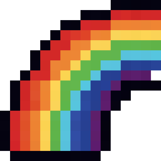 Rainbow Arc — a Minecraft Item (2D) made with resourcepack.ai