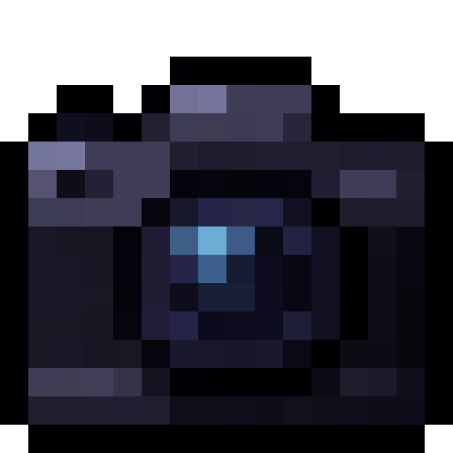 Camera Icon — a Minecraft Icon made with resourcepack.ai