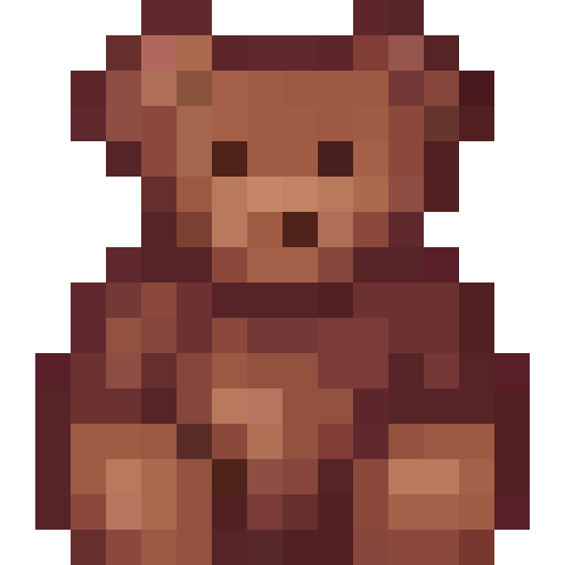 Teddy Bear — a Minecraft Item made with resourcepack.ai