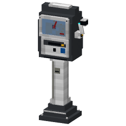 Parking Meter — a Minecraft Model made with resourcepack.ai