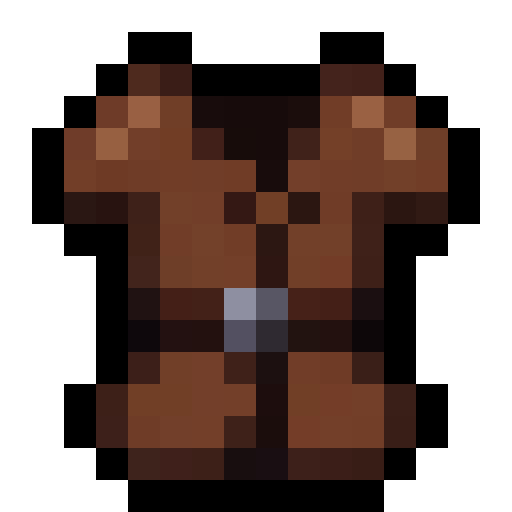Leather Tunic — a Minecraft Item (2D) made with resourcepack.ai