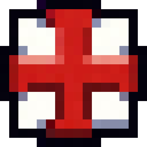 St George Flag — a Minecraft Item (2D) made with resourcepack.ai