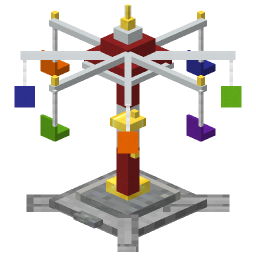Swing Ride — a Minecraft Model made with resourcepack.ai