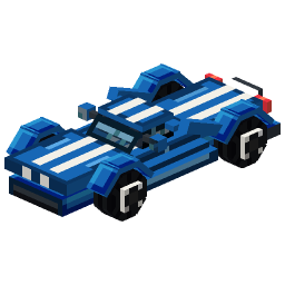 Ford GT Race Car — a Minecraft Model made with resourcepack.ai