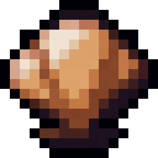 Purple Seashell — a Minecraft Item (2D) made with resourcepack.ai