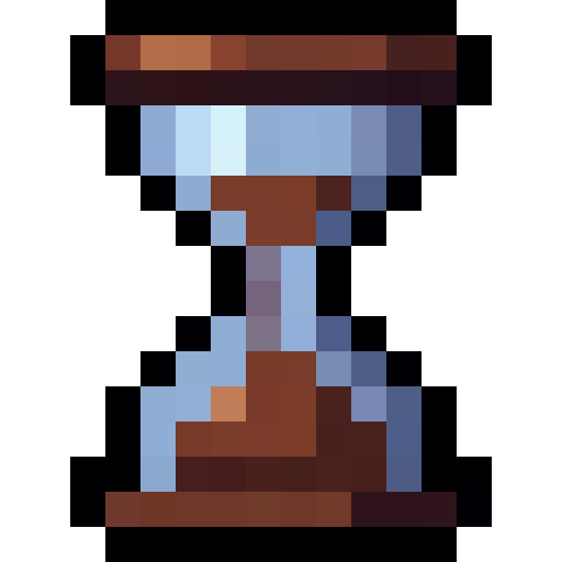 Hourglass Icon — a Minecraft Icon made with resourcepack.ai