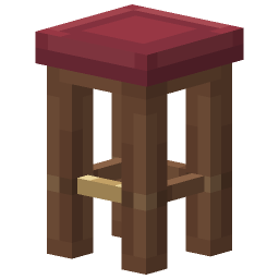 Bar Stool — a Minecraft Model made with resourcepack.ai