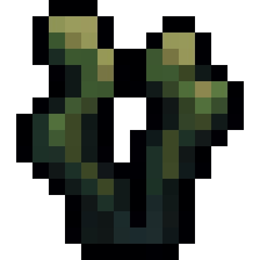 Green Kelp — a Minecraft Item (2D) made with resourcepack.ai