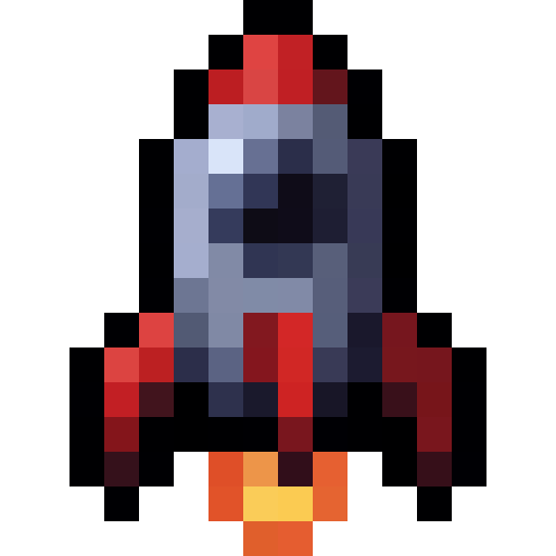 Rocket — a Minecraft Icon made with resourcepack.ai