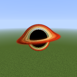 Black Hole — a Minecraft Shader made with resourcepack.ai