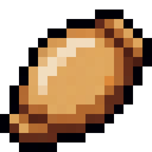 Cornish Pasty — a Minecraft Item (2D) made with resourcepack.ai