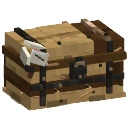 Survivor Loot Crate — a Minecraft Model made with resourcepack.ai