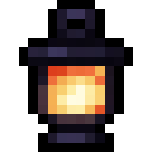 Haunted Lantern — a Minecraft Item (2D) made with resourcepack.ai