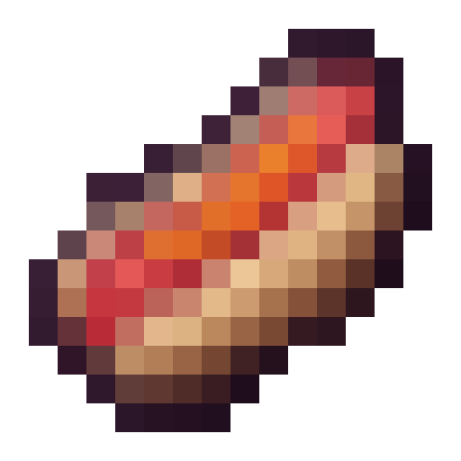 Hot Dog in Bun — a Minecraft Item made with resourcepack.ai