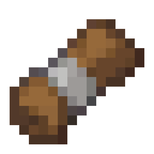 Rolled Cannabis Joint — a hemp Minecraft Item made with resourcepack.ai