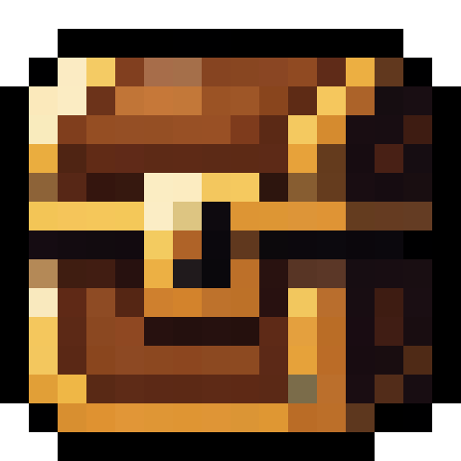 Treasure Chest — a Minecraft Item (2D) made with resourcepack.ai