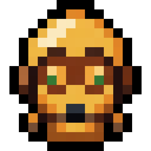 C-3PO Head — a Minecraft Item (2D) made with resourcepack.ai