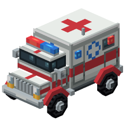 Ambulance — a Minecraft Model made with resourcepack.ai