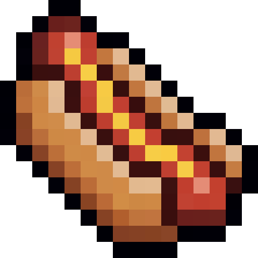 Hot Dog — a Minecraft Item (2D) made with resourcepack.ai