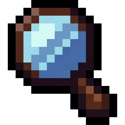 Magic Mirror — a Minecraft Item (2D) made with resourcepack.ai