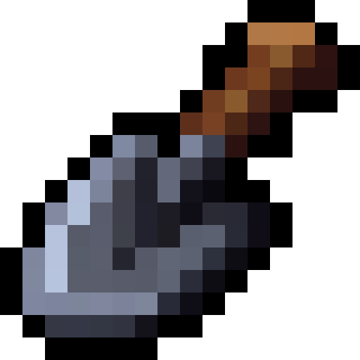 Garden Trowel — a Minecraft Item (2D) made with resourcepack.ai