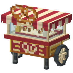 Pretzel Cart — a Minecraft Model made with resourcepack.ai