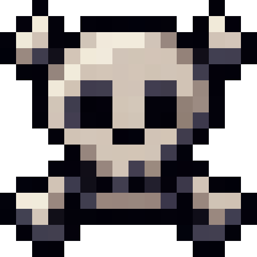 Skull And Crossbones — a Minecraft Icon made with resourcepack.ai