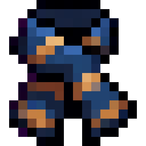 Ravenclaw Scarf — a Minecraft Item (2D) made with resourcepack.ai