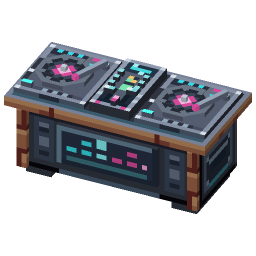 DJ Booth With Decks — a Minecraft Model made with resourcepack.ai
