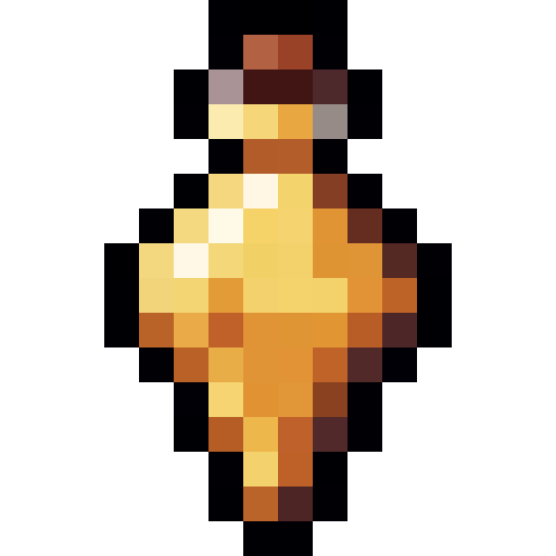 Felix Felicis Potion — a Minecraft Item (2D) made with resourcepack.ai