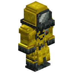Hazmat Suit — a protective Minecraft Armor (3D) made with resourcepack.ai