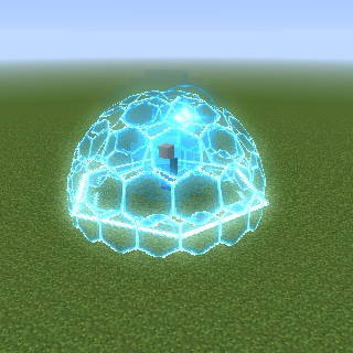 Aegis Dome — a Minecraft VFX made with resourcepack.ai