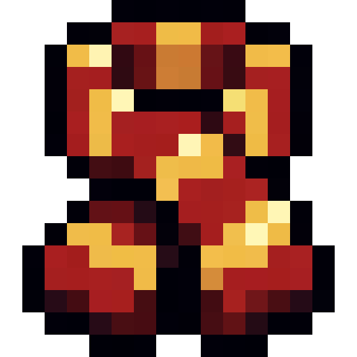 Gryffindor Scarf — a Minecraft Item (2D) made with resourcepack.ai