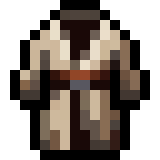 Jedi Robe — a Minecraft Item (2D) made with resourcepack.ai