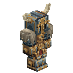 Iron Fjord Raider — a Minecraft Armor (3D) made with resourcepack.ai