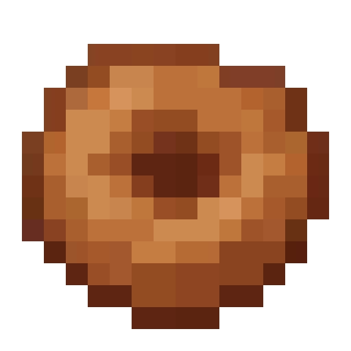 Golden Brown Bagel — a Minecraft Icon made with resourcepack.ai