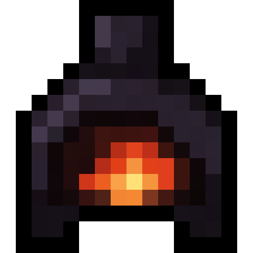 Stone Furnace — a Minecraft Item (2D) made with resourcepack.ai