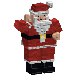 Santa Claus — a Minecraft Model made with resourcepack.ai