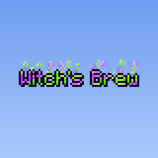 Halloween Witch Magic — a Minecraft Text Effect made with resourcepack.ai