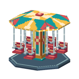 Swing Ride — a Minecraft Model made with resourcepack.ai