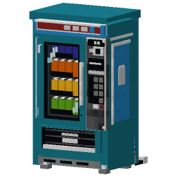 Canned Drinks Vending Machine — a modern Minecraft Model made with resourcepack.ai