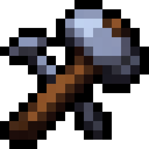 Hammer And Nails — a Minecraft Item (2D) made with resourcepack.ai