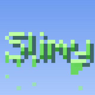 Slime Text Effect — a Minecraft Text Effect made with resourcepack.ai