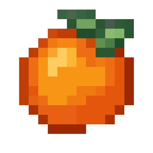 Orange Fruit — a Minecraft Item made with resourcepack.ai